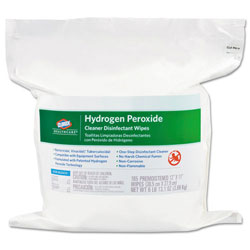 Clorox Hydrogen Peroxide Cleaner Disinfectant Wipes, 12 X 11, 185/pack