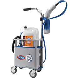 Clorox Total 360 Electrostatic Sprayer, Suitable For School, Office, Kitchen, Restroom, Waiting Room, Patient Room, Airport, Disinfectant, 32 in Height, 12.5 in Width