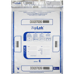 Controltek High-Performing Security Bags - 15 in x 20 in, Clear - Polyethylene - 50/Pack - Cash, Bill, Deposit
