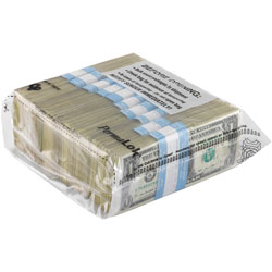 Controltek PermaLOK Bundle Bags - 8 in x 9.25 in, Clear - 250/Pack - Cash, Bill