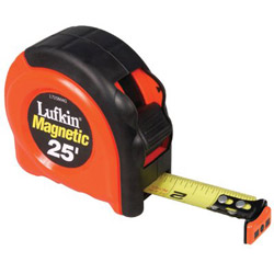 Cooper Hand Tools 700 Series Power Tape, 25 ft x 1 in, SAE, Single Sided, Orange