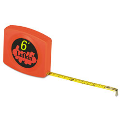 Cooper Hand Tools Pee Wee® Pocket Measuring Tapes, 1/4 in x 6 ft