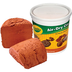 Crayola Air Dry Clay, 5lb, Terra Cotta