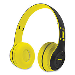 Crayola Boost Active Wireless Headphones, Black/Yellow