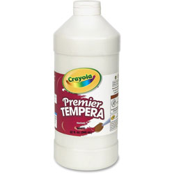 Crayola Tempera Paint, White, 32 oz