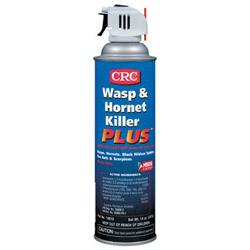 CRC Wasp and Hornet Killer Plus™ Insecticide, 20 oz Aerosol Can, 14 wt oz