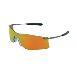 Crews Rubicon® T4 Protective Eyewear, Fire Lens, Polycarbonate, Scratch-Resistant, Frame