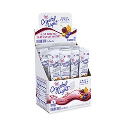 Crystal Light On-The-Go Sugar-Free Drink Mix, Fruit Punch, 0.12 oz Single-Serving Tubes, 30/Pk, 2 Packs/Box