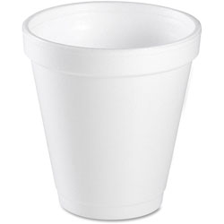 Dart Insulated Styrofoam Cup, 10oz., 25/BG, White