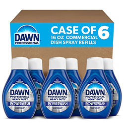 Dawn Heavy Duty Powerwash Commercial Dish Spray, 16 oz Refill Bottle, 6/Carton