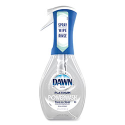 Dawn Platinum Powerwash Dish Spray, Free & Clear, Unscented, 16 oz Spray Bottle