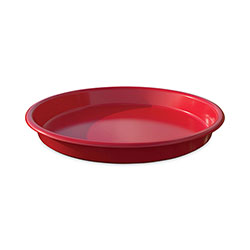 Deflecto Little Artist's Antimicrobial Craft Tray, 13 in Dia., Red
