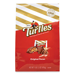 DeMet's Original Turtle Bites, Original Pecan, 1 lb, 1.5 oz Bag