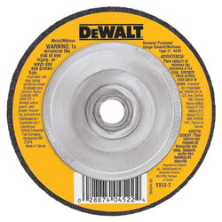 Dewalt Tools 4-1/2" x 1/4" x 5/8"-11 Metalgeneral Purpose Dis