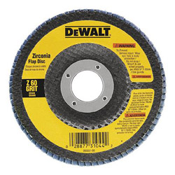 Dewalt Tools 4-1/2" x 7/8" 60 Grit Zirconia Flap Disc Wheel