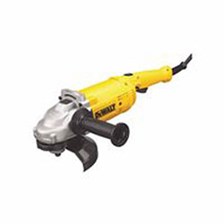 Dewalt Tools Trigger, 4HP Large Angle Grinders, 9 in Dia, 15 A, 6,500 rpm, Lock-On