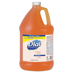 Dial Gold Antimicrobial Liquid Hand Soap, Floral Fragrance, 1 gal Bottle, 4/Carton (DPR88047CT)