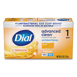 Dial Deodorant Bar Soap, Iconic Dial Gold Fragrance, 4 oz Wrapped Retail Bar, 36/Carton