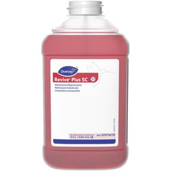 Diversey Floor Cleaner/Maintainer, Liquid, 84.5 fl oz (2.6 quart), Sweet Scent, 2/Carton, Red