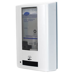 Diversey Intellicare Hybrid Dispenser for Soap/Sanitizer, White, 13.38 x 13.38 x 12.24