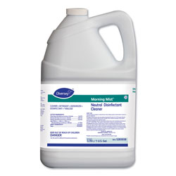 Diversey Morning Mist Neutral Disinfectant Cleaner, Fresh Scent, 1gal Bottle (DRK5283038)