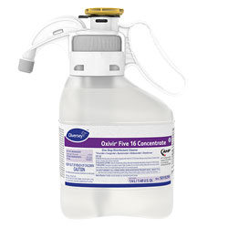 Diversey Oxivir Five 16 Concentrate Disinfectant Cleaner, 1.4L, Clear