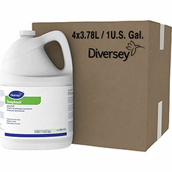 Diversey SnapbackTM Spray Buff, Ready-To-Use Liquid, 128 fl oz (4 quart), Mild, Pleasant, Characteristic Scent, 4/Container, Straw