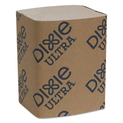 Dixie Interfold Napkin Refills 2-Ply, 6 1/2 in x 9 7/8 in, Brown, 6000/Carton