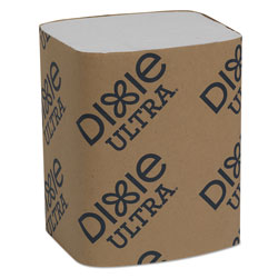 Dixie Interfold Napkin Refills Two-Ply, 6 1/2 in x 9 7/8 in, White, 6000/Carton
