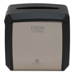 Dixie Tabletop Napkin Dispenser, 7.6 in x 6.1 in x 7.2 in, Stainless
