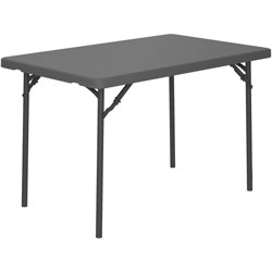 Dorel Zown Classic 48 in Blow Mold Training Table - 48 inx 30 in, 29.25 in, - Gray