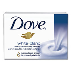 Dove Moisturizing Bar Soap, Pleasant Scent, 3.15 oz, 48/Carton