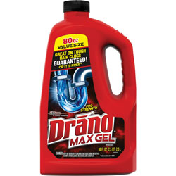 Drano Clog Remover Gel, Professional Strength, 80 fl. oz