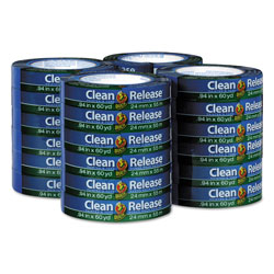 Duck® Clean Release Painter's Tape, 3 in Core, 0.94 in x 60 yds, Blue, 24/Carton