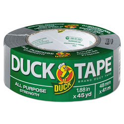 Duck® Duct Tape, 3" Core, 1.88" x 45 yds, Gray (DUCB45012)