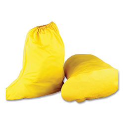 Dunlop® Protective Footwear PVC Boot/Shoe Covers, Large, PCV, Yellow