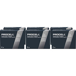 Procell® Alkaline C Batteries, For General Purpose, C, Alkaline, 72/Carton