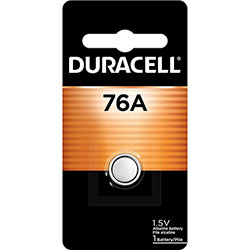 Duracell Specialty Alkaline Battery, 76/675, 1.5 V