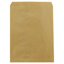 Duro Kraft Paper Bags, 8.5 in x 11 in, Brown, 2,000/Carton