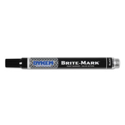 Dykem BRITE-MARK® Medium Paint Marker, Black, Bullet