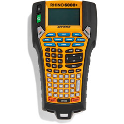 Dymo Rhino 6000+ Industrial Label Maker with Carry Case, 0.4 in/s Print Speed, 5.4 x 2.5 x 9.7