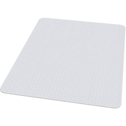 E.S. Robbins Multi-Task Series AnchorBar Chair Mat for Carpet up to 0.38 in, 46 x 60, Clear