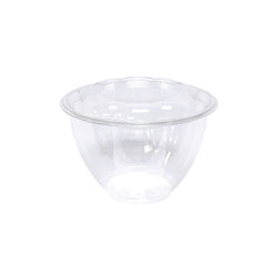 Eatery Essentials 32 oz. PET Rose Bowl With Dome Lid