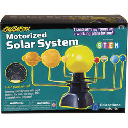 Educational Insights Motorized Solar System, 14-1/2 inWx8-1/4 inLx10 inH, Multi