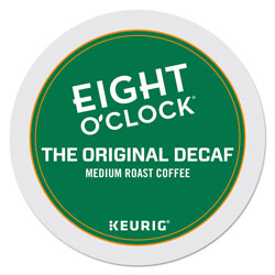 Eight O'Clock Original Decaf Coffee K-Cups, 24/Box