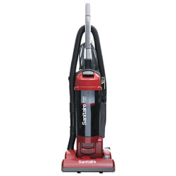 Electrolux FORCE Upright Vacuum with Dust Cup, Sealed HEPA, 17 lb, 3.5 qt, Red