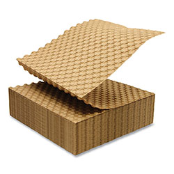 Elementree® Bubble Paper, 12 in x 250 ft, Perforated Every 12 in, Kraft, 250 Sheets/Carton