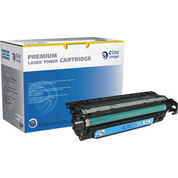 Elite Image Remanufactured Toner Cartridge, Alternative for HP 507A (CE401A), Laser, 6000 Pages, Cyan, 1 Each