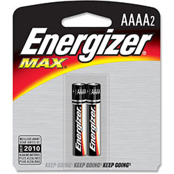 Energizer Alkaline Battery,  inAAAA in Size, 12PK/CT