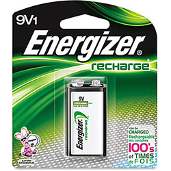 Energizer NIMH Battery, 9 Volt, 24PK/CT, MI
